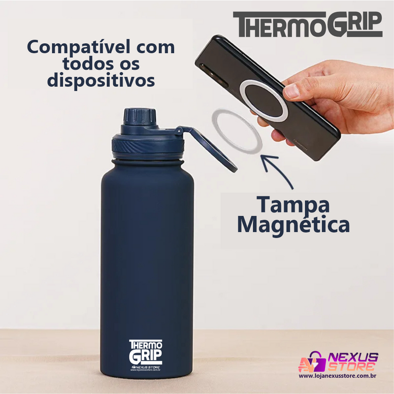 Garrafa Térmica ThermoGrip™ - (ÚLTIMAS UNIDADES DISPONÍVEIS)