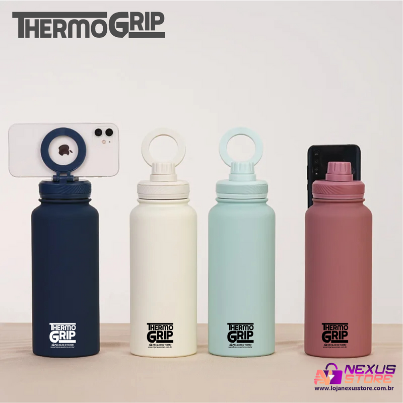 Garrafa Térmica ThermoGrip™ - (ÚLTIMAS UNIDADES DISPONÍVEIS)